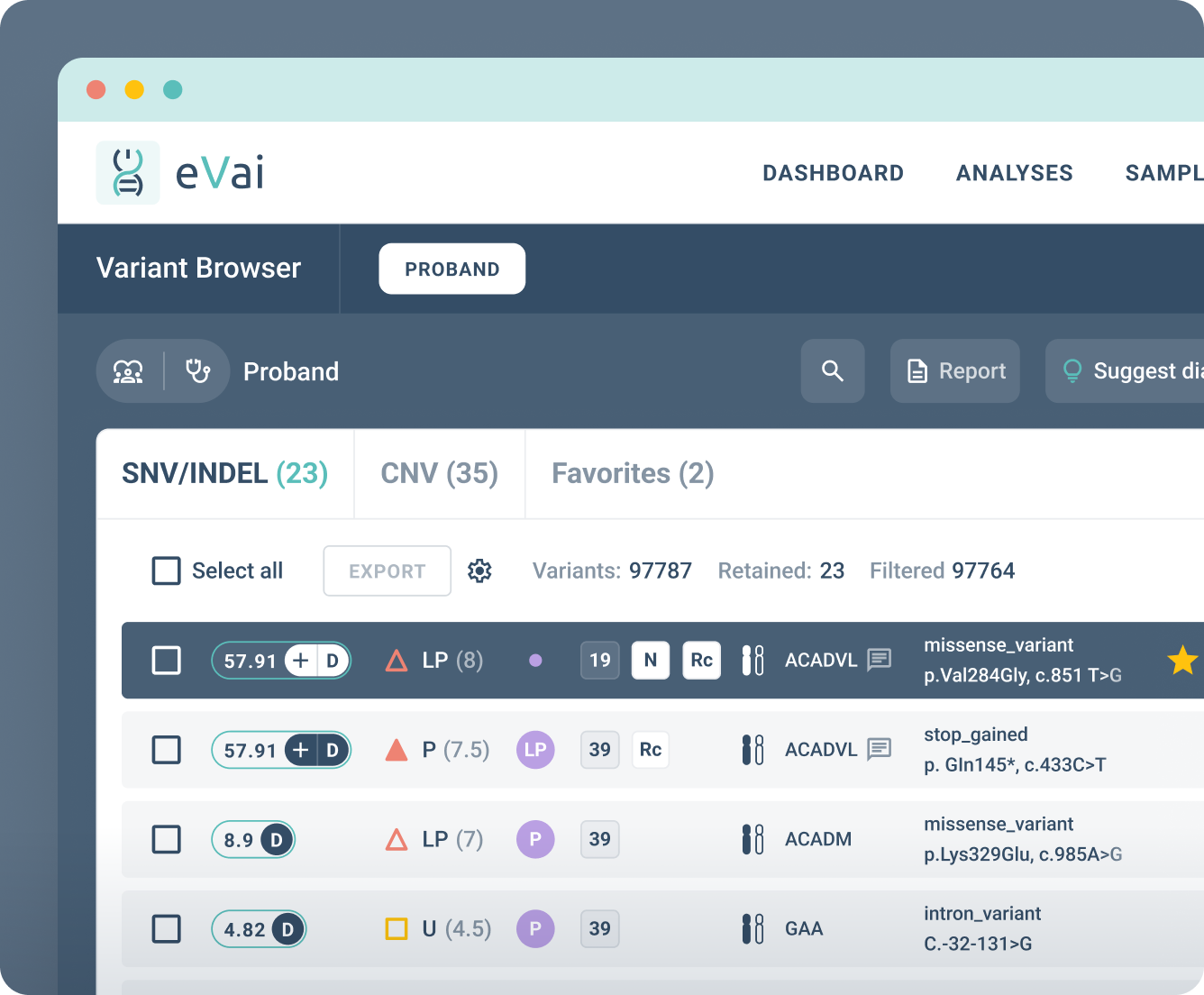 Application hero